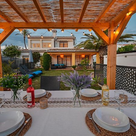 Typical Beach House Las Chapas Playa With Heated Pool Marbella Luaran gambar
