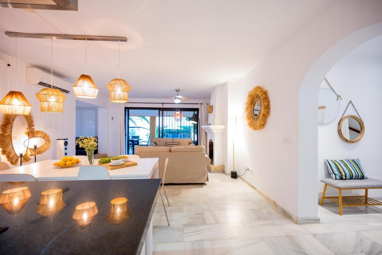 Typical Beach House Las Chapas Playa With Heated Pool Marbella Luaran gambar