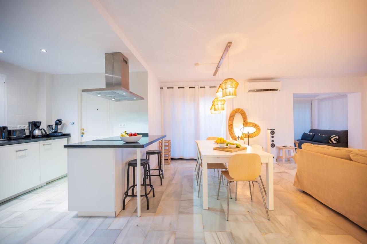 Typical Beach House Las Chapas Playa With Heated Pool Marbella Luaran gambar