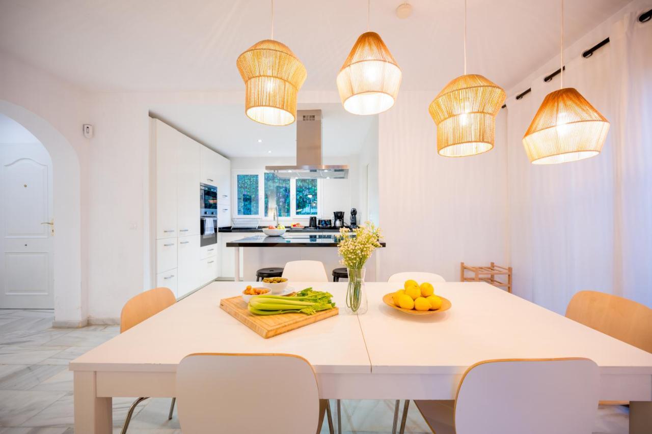 Typical Beach House Las Chapas Playa With Heated Pool Marbella Luaran gambar