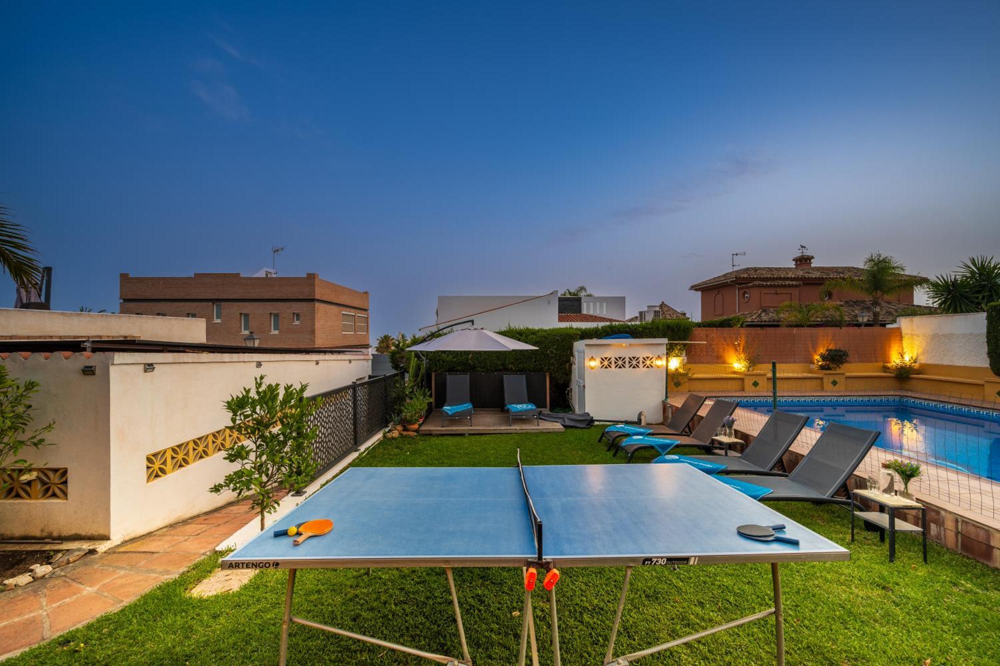 Typical Beach House Las Chapas Playa With Heated Pool Marbella Luaran gambar
