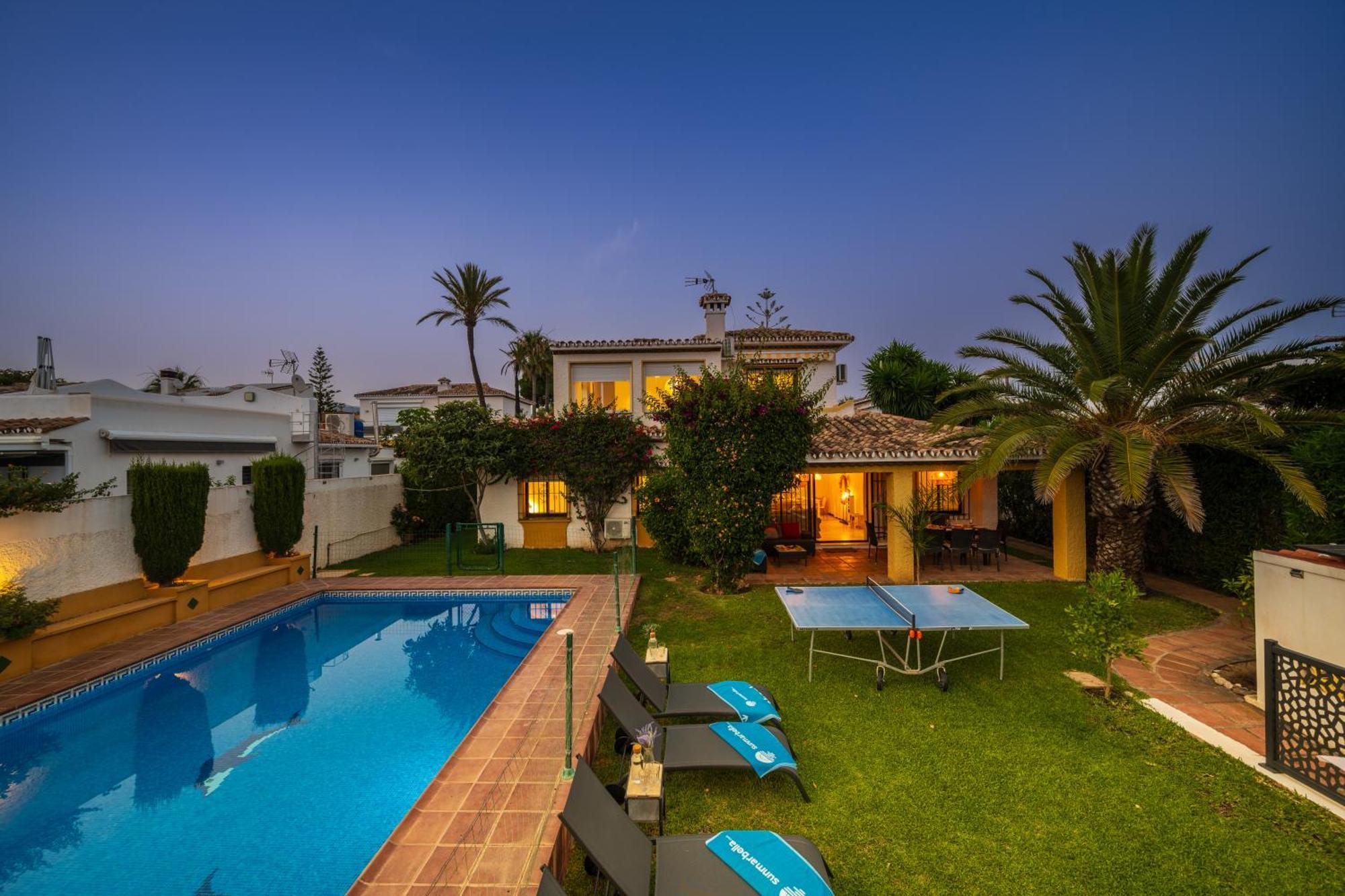 Typical Beach House Las Chapas Playa With Heated Pool Marbella Luaran gambar