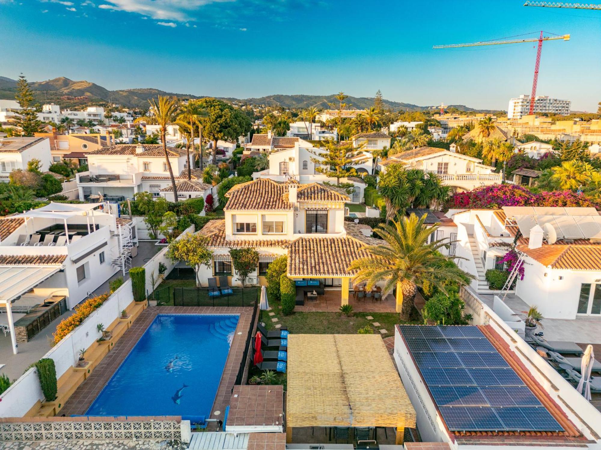 Typical Beach House Las Chapas Playa With Heated Pool Marbella Luaran gambar